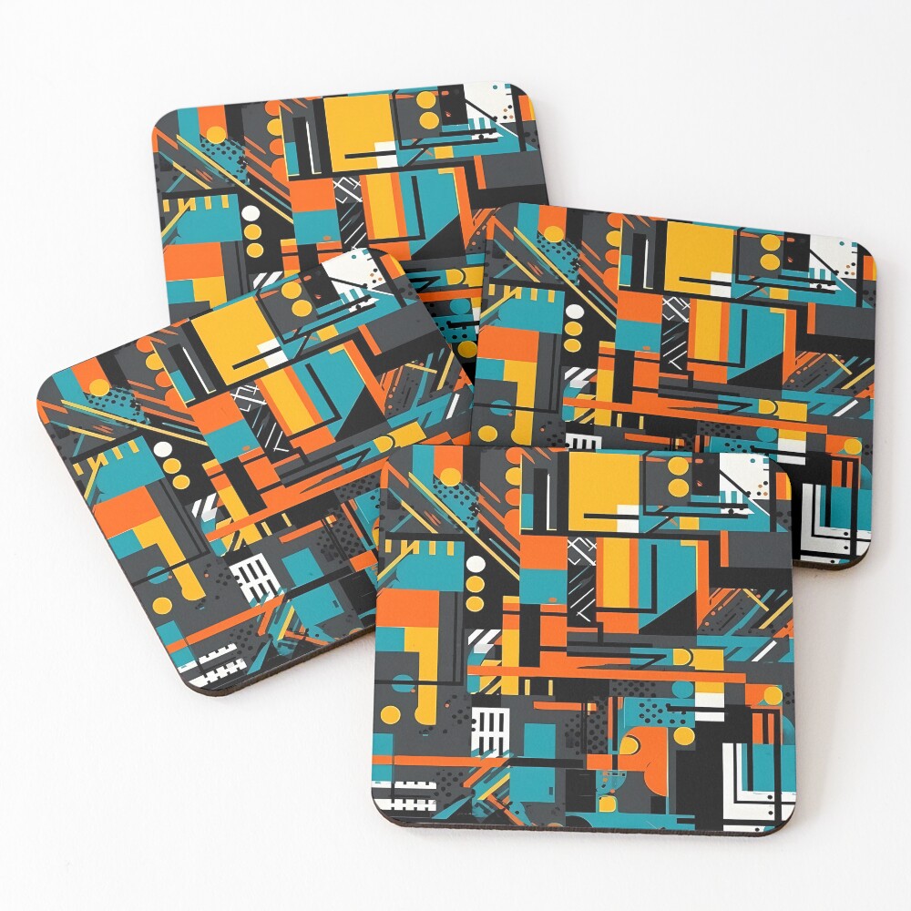 Item preview, Coasters (Set of 4) designed and sold by CryptoTBrand.