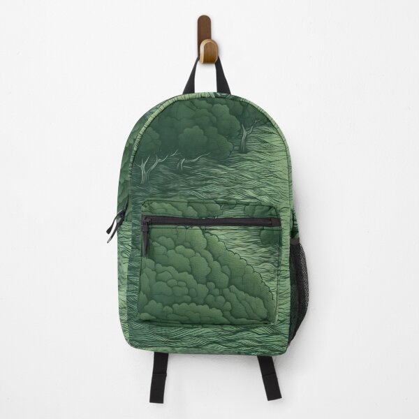 Item preview, Leaf on the Flow: Minimalist Boat on the Green River designed and sold by Piotrek0001.