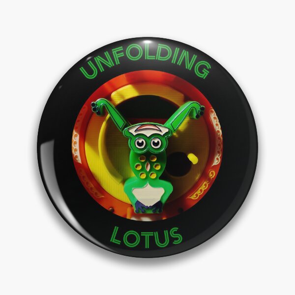 Item preview, Cute Frog doing Tai Chi and Unfolding Lotus designed and sold by ToadsWorkshop.