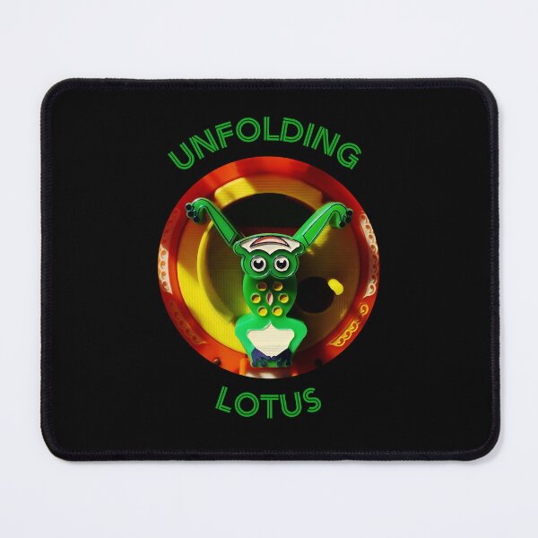 Item preview, Cute Frog doing Tai Chi and Unfolding Lotus designed and sold by ToadsWorkshop.