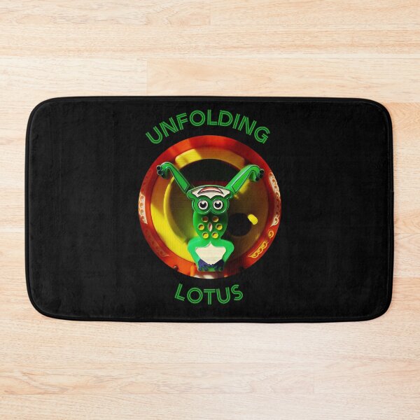 Item preview, Cute Frog doing Tai Chi and Unfolding Lotus designed and sold by ToadsWorkshop.