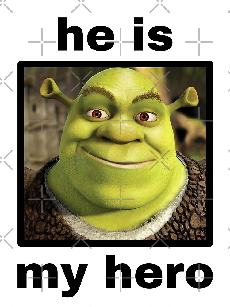 shrek he is my hero&rdquo; Greeting Card for Sale by MULYDING | Redbubble