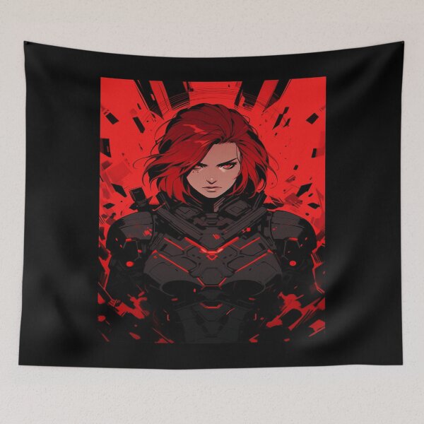 Aperçu de l'œuvre Commandant Shepard - L'Anime - Renegade créée et vendue par Splatter-arts.