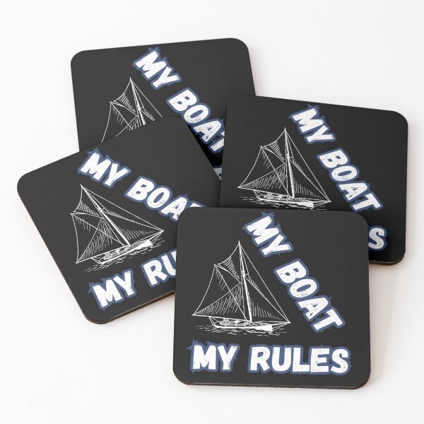 Item preview, My Boat My Rules designed and sold by ArtisShops.