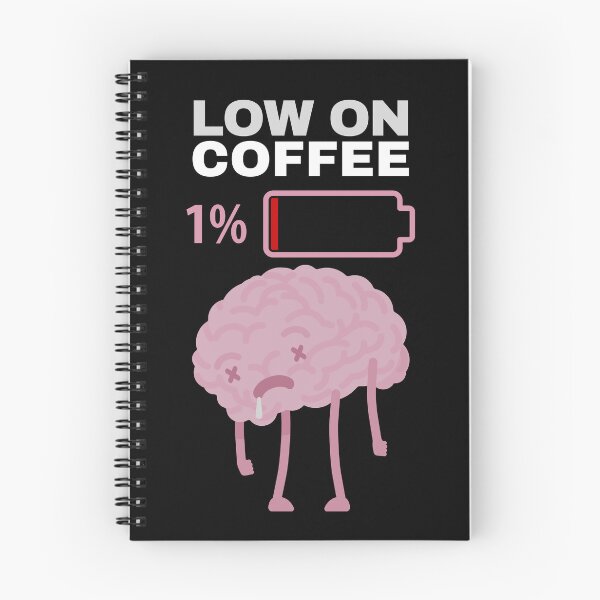 Item preview, Low On Coffee Social Battery designed and sold by ArtFromBeyond.