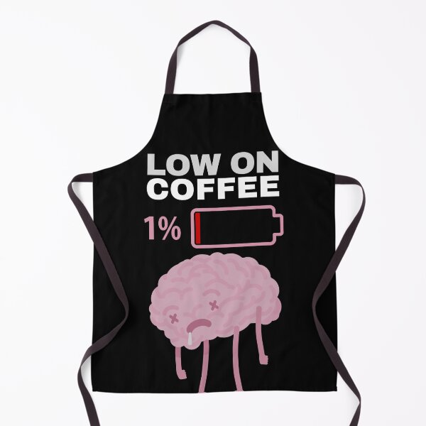 Item preview, Low On Coffee Social Battery designed and sold by ArtFromBeyond.