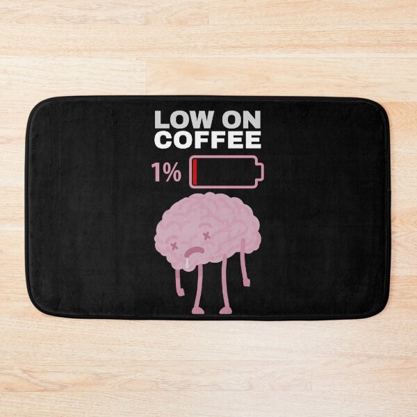 Item preview, Low On Coffee Social Battery designed and sold by ArtFromBeyond.