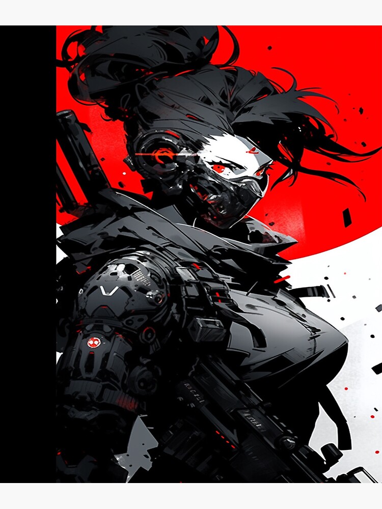 Cyberpunk Assassin - Tech Ninja