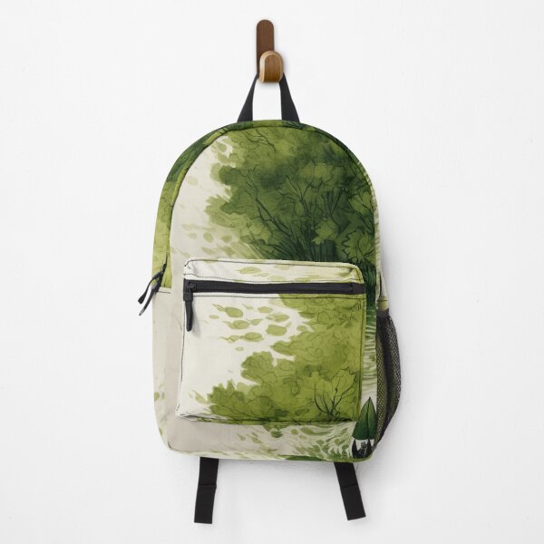 Item preview, Leaf on the Flow: Minimalist Boat on the Green River designed and sold by Piotrek0001.