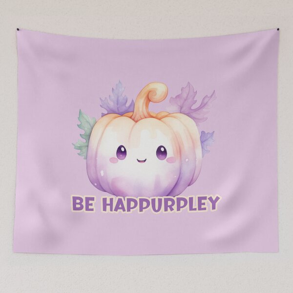 Item preview, be happurpley - happy halloween in a unique way designed and sold by EmeraldeaArt.