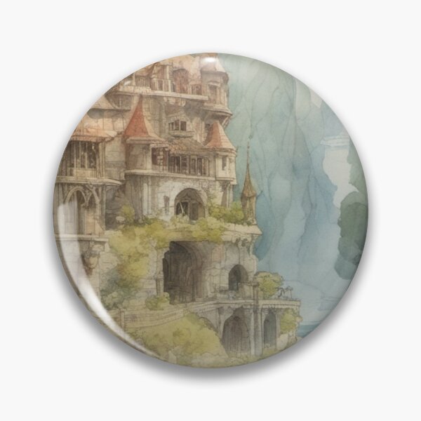 Item preview, Enchanted Forest Dreamscape Watercolour designed and sold by ArtbyAdrian.