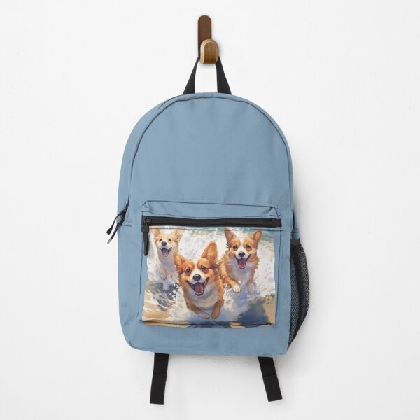 Item preview, Three Happy Corgis designed and sold by CatCoconut-Art.