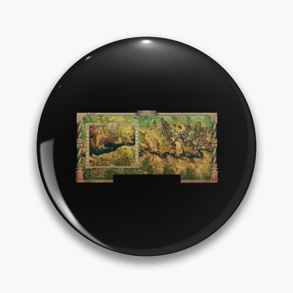 Item preview, Baldur's gate World Map High Quality designed and sold by TylerWinston.