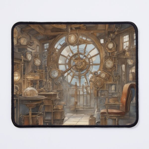 Item preview, Steampunk Time Travel Quest Watercolour designed and sold by ArtbyAdrian.