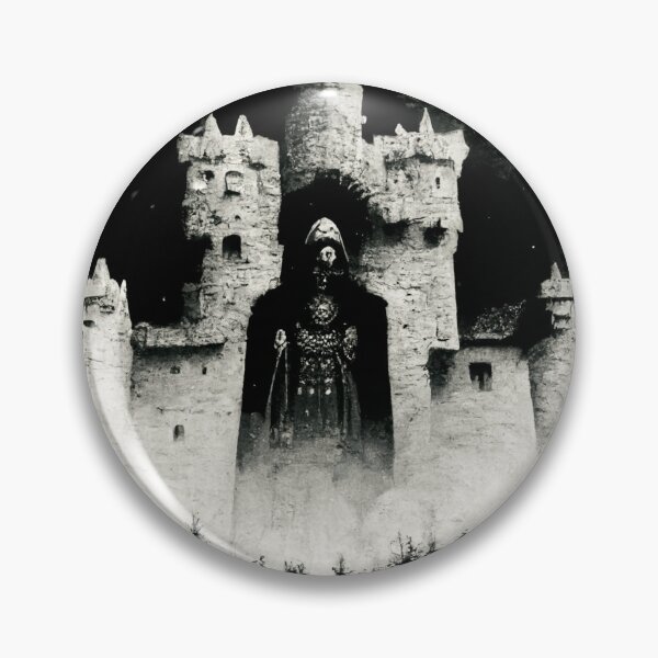 Item preview, Haunted Castle With A Ghostly Apparition  designed and sold by ZGigerBarker.