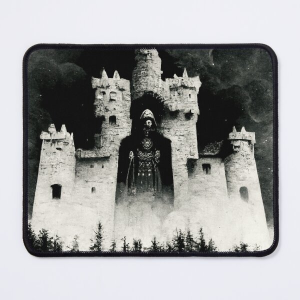 Item preview, Haunted Castle With A Ghostly Apparition  designed and sold by ZGigerBarker.