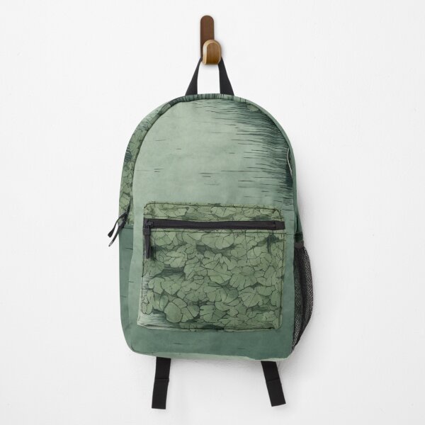 Item preview, Leaf on the Flow: Minimalist Boat on the Green River designed and sold by Piotrek0001.