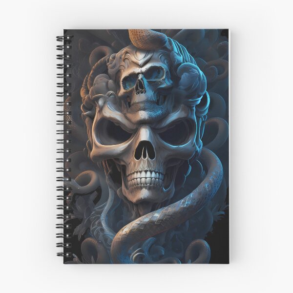 Item preview, sculls n snakes designed and sold by AyrDigitalArt.