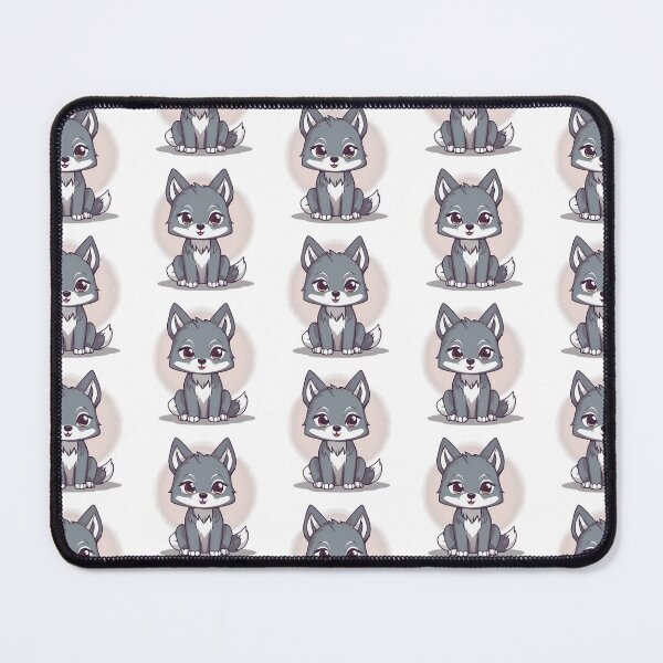 Item preview, Gray wolf with nice smile designed and sold by Realizey.