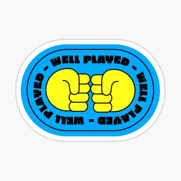 Gg Well Played Stickers for Sale