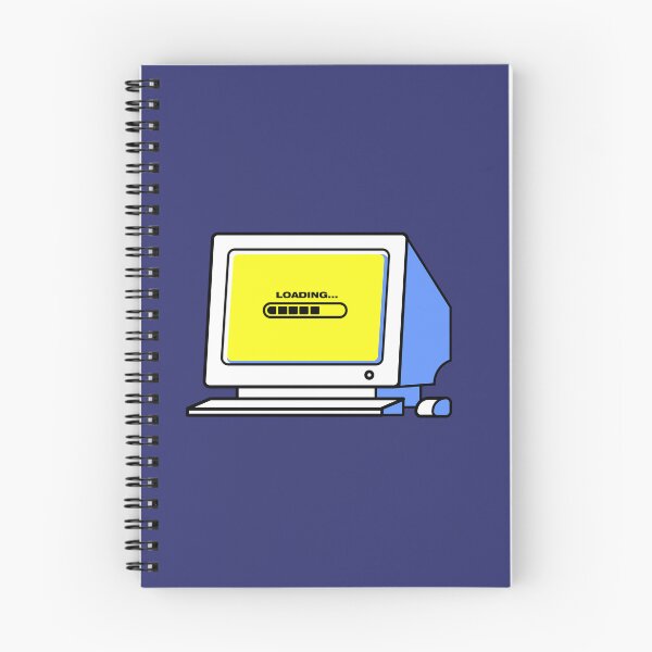 Item preview, Loading old PC vintage Video games Retro gaming designed and sold by Burning Dog.