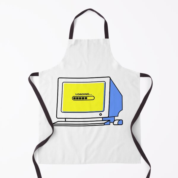 Item preview, Loading old PC vintage Video games Retro gaming designed and sold by Burning Dog.