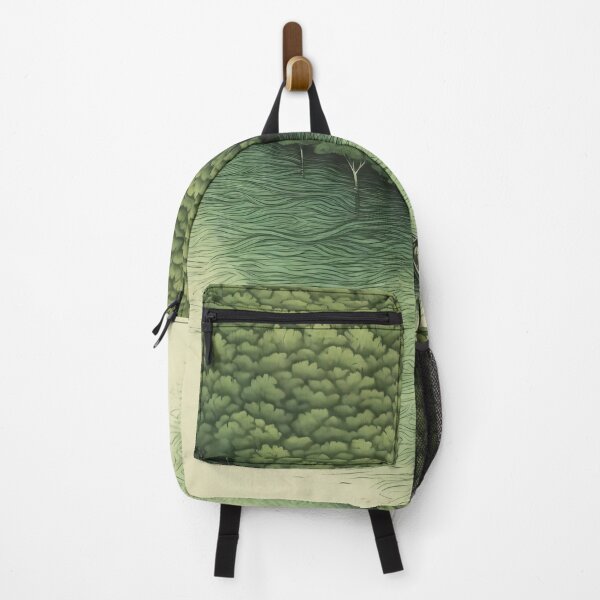 Item preview, Leaf on the Flow: Minimalist Boat on the Green River designed and sold by Piotrek0001.