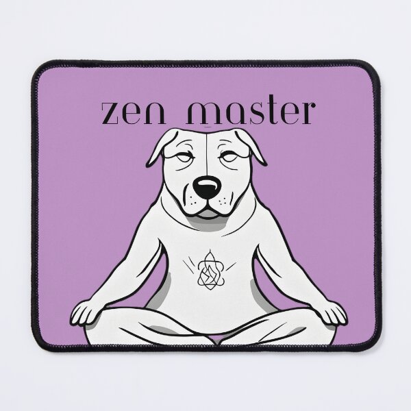 Item preview, Zen Master,  funny dog t-shirt sayings designed and sold by MonkeyEyez.
