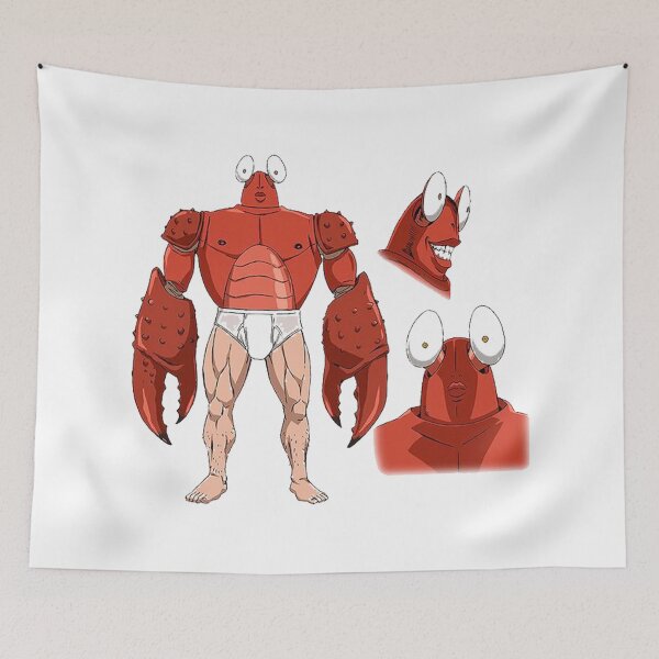 Item preview, Humanoid crab-type kaijin designed and sold by PeladoConCapa.