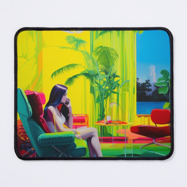 Item preview, Electric Retreat: Pop Art Interior designed and sold by Moisky Art.