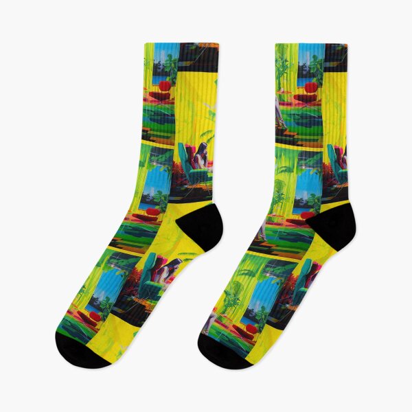 Item preview, Electric Retreat: Pop Art Interior designed and sold by Moisky Art.