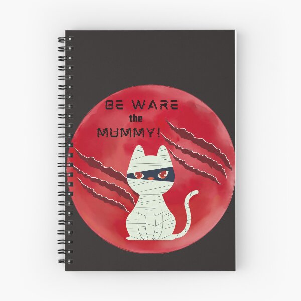 Item preview, Be Ware the Mummy- red Mummy- Red moon mummy designed and sold by Janetlousart.