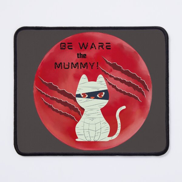 Item preview, Be Ware the Mummy- red Mummy- Red moon mummy designed and sold by Janetlousart.