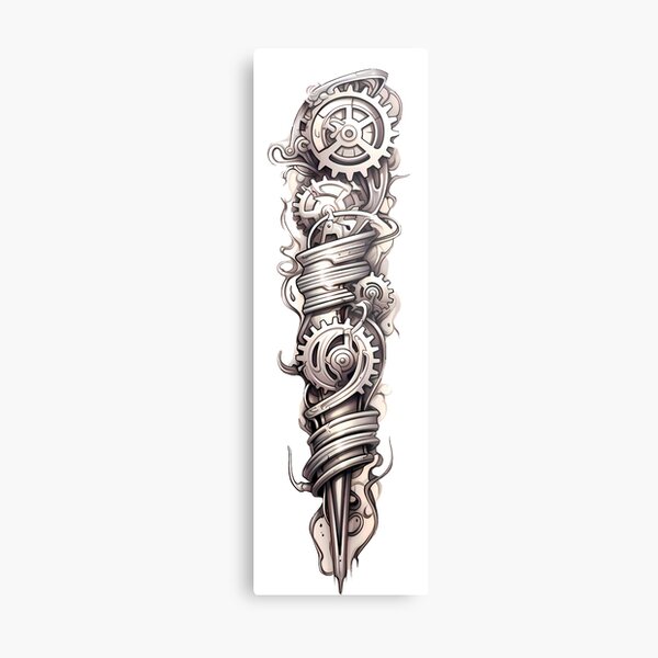 Right biomechanical arm tattoo tattoo idea | TattoosAI