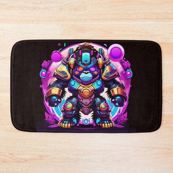 Item preview, Gorilla Robot Art: Unveiling Intrigue with Mechanical Majesty! Explore Now! designed and sold by Watchara Aekcheen.