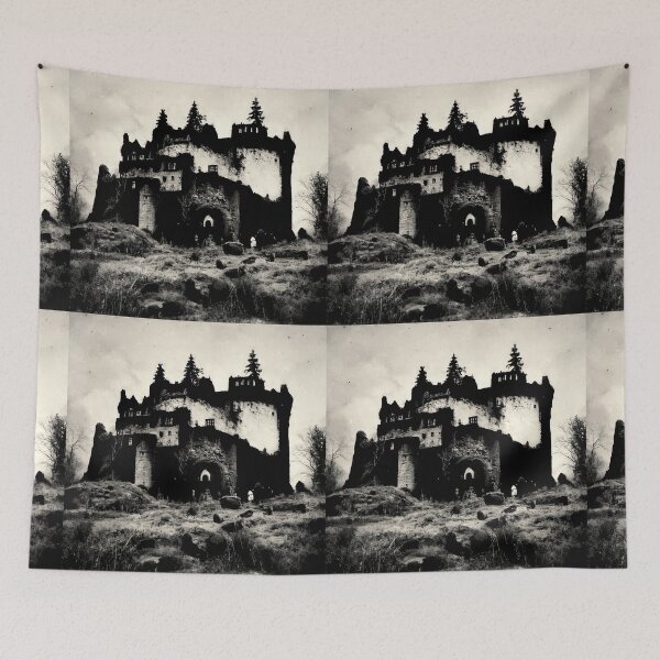 Item preview, Haunted Castle On A Hill designed and sold by ZGigerBarker.