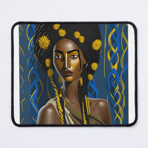 Item preview, Resilient Radiance: Ethiopian Women in Geometric Harmony designed and sold by DigitalParadise.
