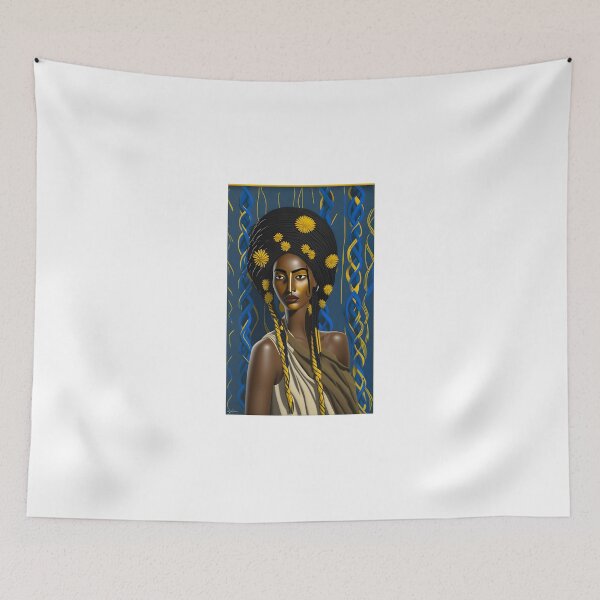 Item preview, Resilient Radiance: Ethiopian Women in Geometric Harmony designed and sold by DigitalParadise.