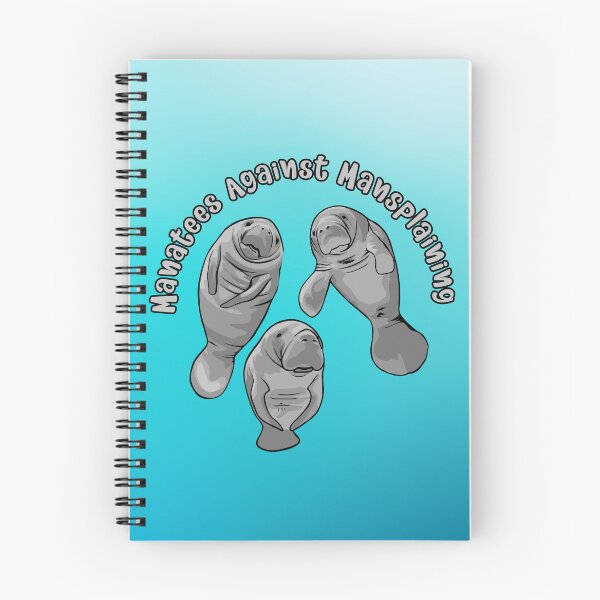Item preview, Manatees Against Mansplaining designed and sold by Unhinged Heather.