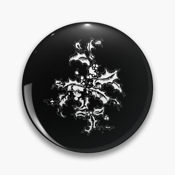 Item preview, Bosquejo de flores blancas sobre un fondo negro designed and sold by FlowerandDesing.