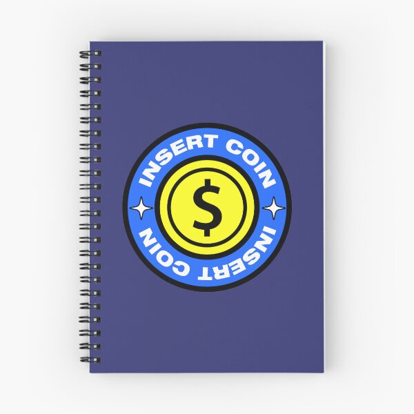 Item preview, Insert Coin vintage Video games Retro gaming designed and sold by Burning Dog.