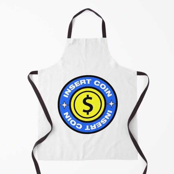 Item preview, Insert Coin vintage Video games Retro gaming designed and sold by Burning Dog.