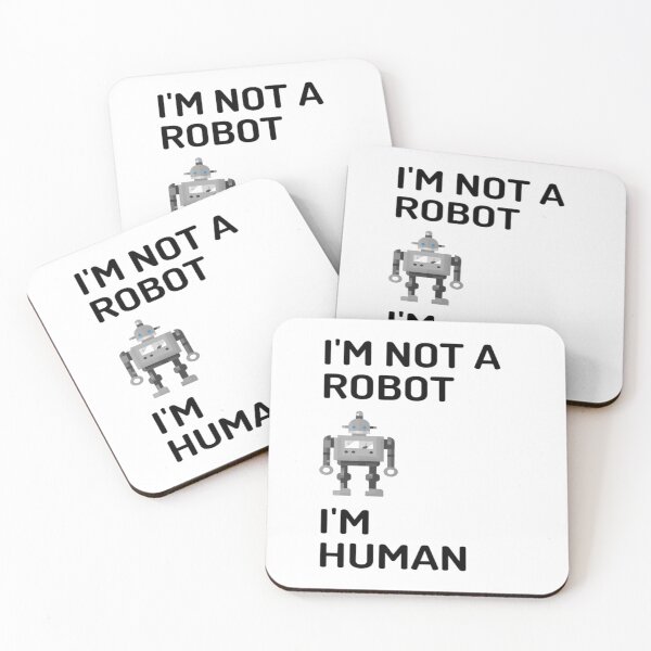 Item preview, I'm Not A Robot I'm Human | Funny | AI Humor | AI Age  designed and sold by surprise-to-me.