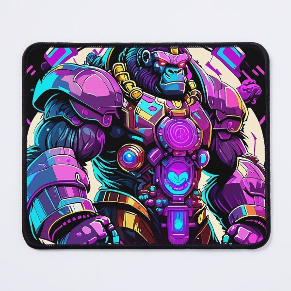 Item preview, Gorilla Robot Art (Ver.2): Unveiling Intrigue with Mechanical Majesty! Explore Now! designed and sold by Watchara Aekcheen.
