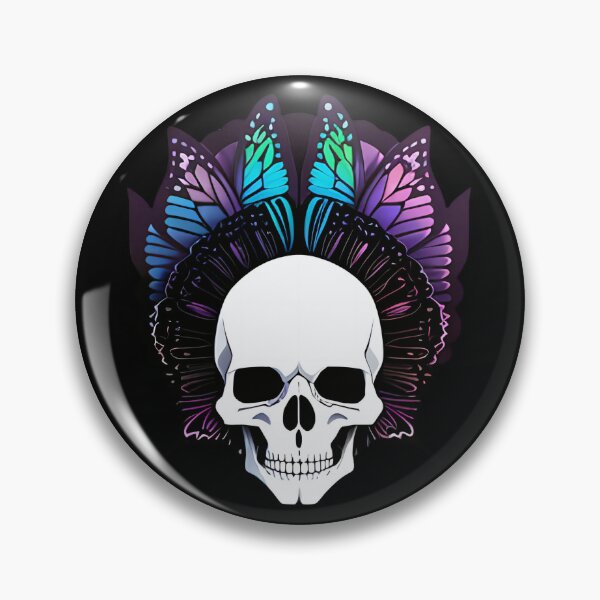 Item preview, Aesthetic Skull Butterfly designed and sold by TheFullFantasy.