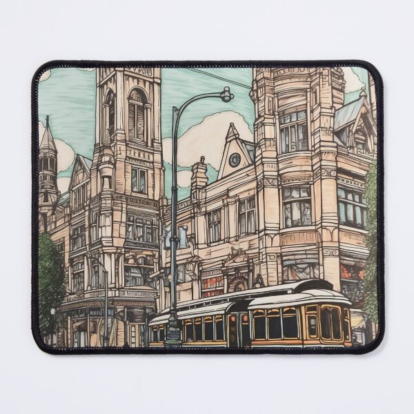 Item preview, Columbus Ohio city drawing designed and sold by ComicsFactory.