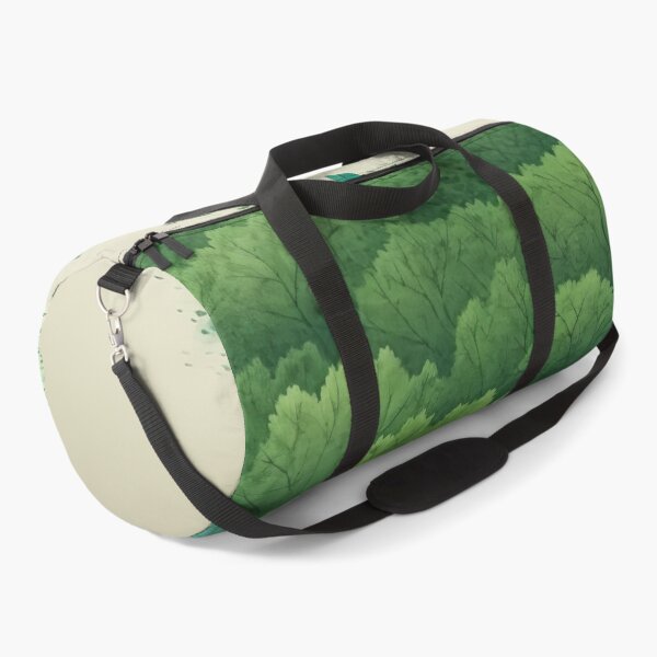 Item preview, Leaf on the Flow: Minimalist Boat on the Green River designed and sold by Piotrek0001.