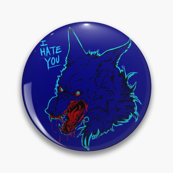 Item preview, I HATE YOU - Wolf designed and sold by TheGreyInMe.