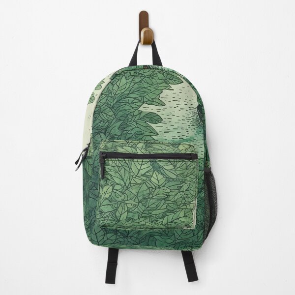 Item preview, Leaf on the Flow: Minimalist Boat on the Green River designed and sold by Piotrek0001.