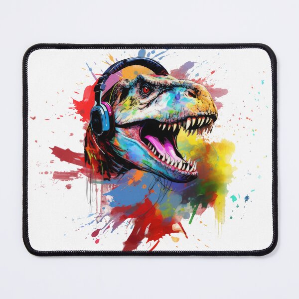 Item preview, T-Rex Headphones designed and sold by TLCPhotoArt.